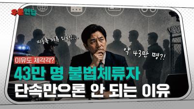[NRC NOW] 43만 명 불법체류자, 단속만으론 안 되는 이유 표지이미지