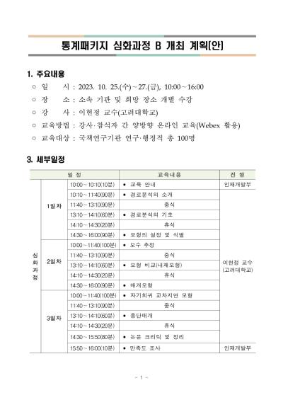 통계패키지(SPSS) 심화과정 대표 이미지